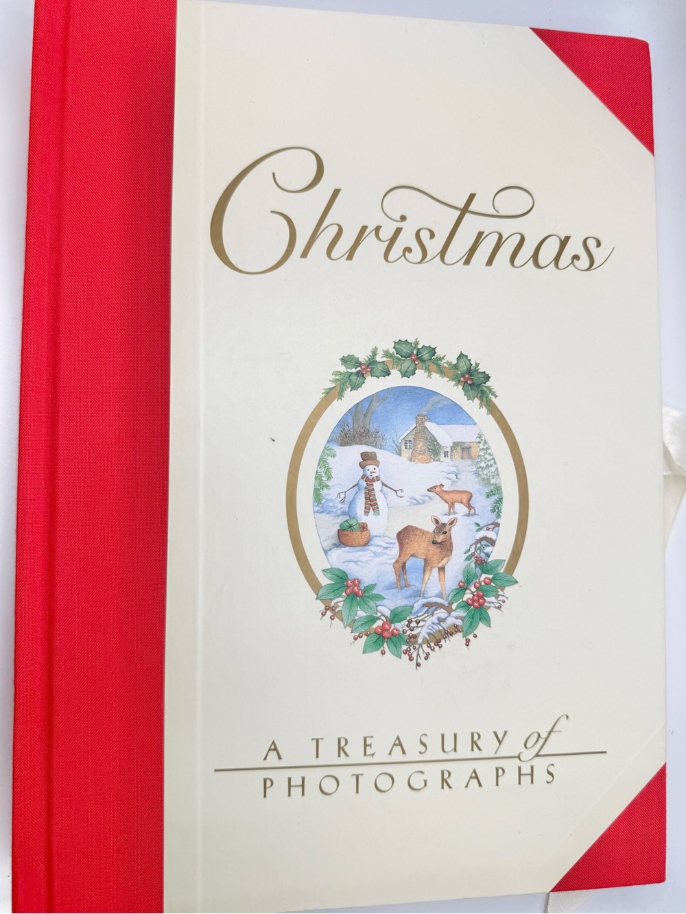 Vintage Christmas A Treasury of Memories Photo Album Hardcover Book